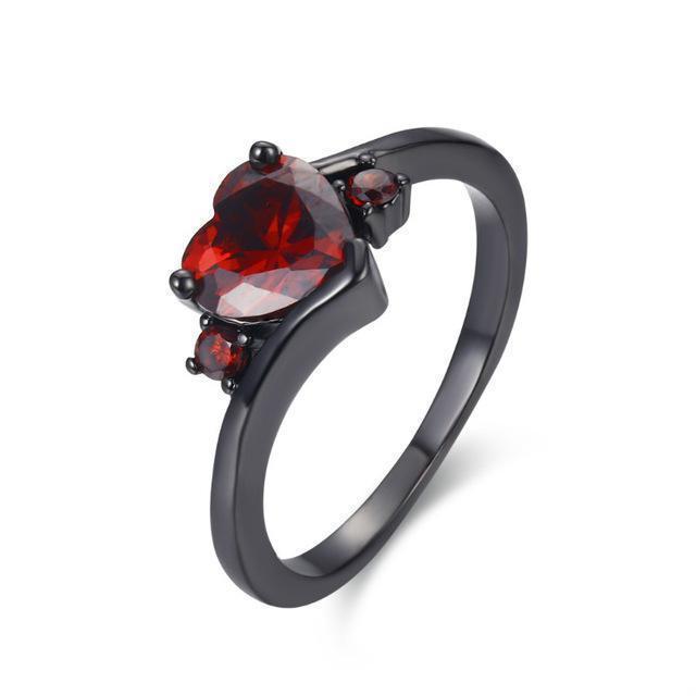 Gothic Heart Ring