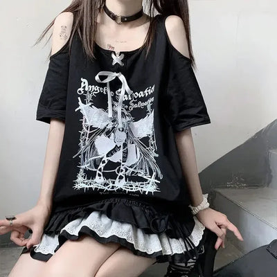 Women's Gothic T-Shirt Black