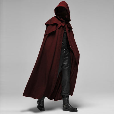 Male hooded cloak best sale