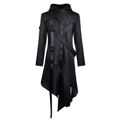 Men's Hooded Trench Coat