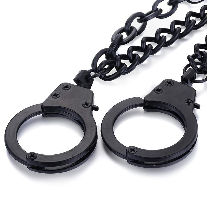 Handcuffs Belt Chain